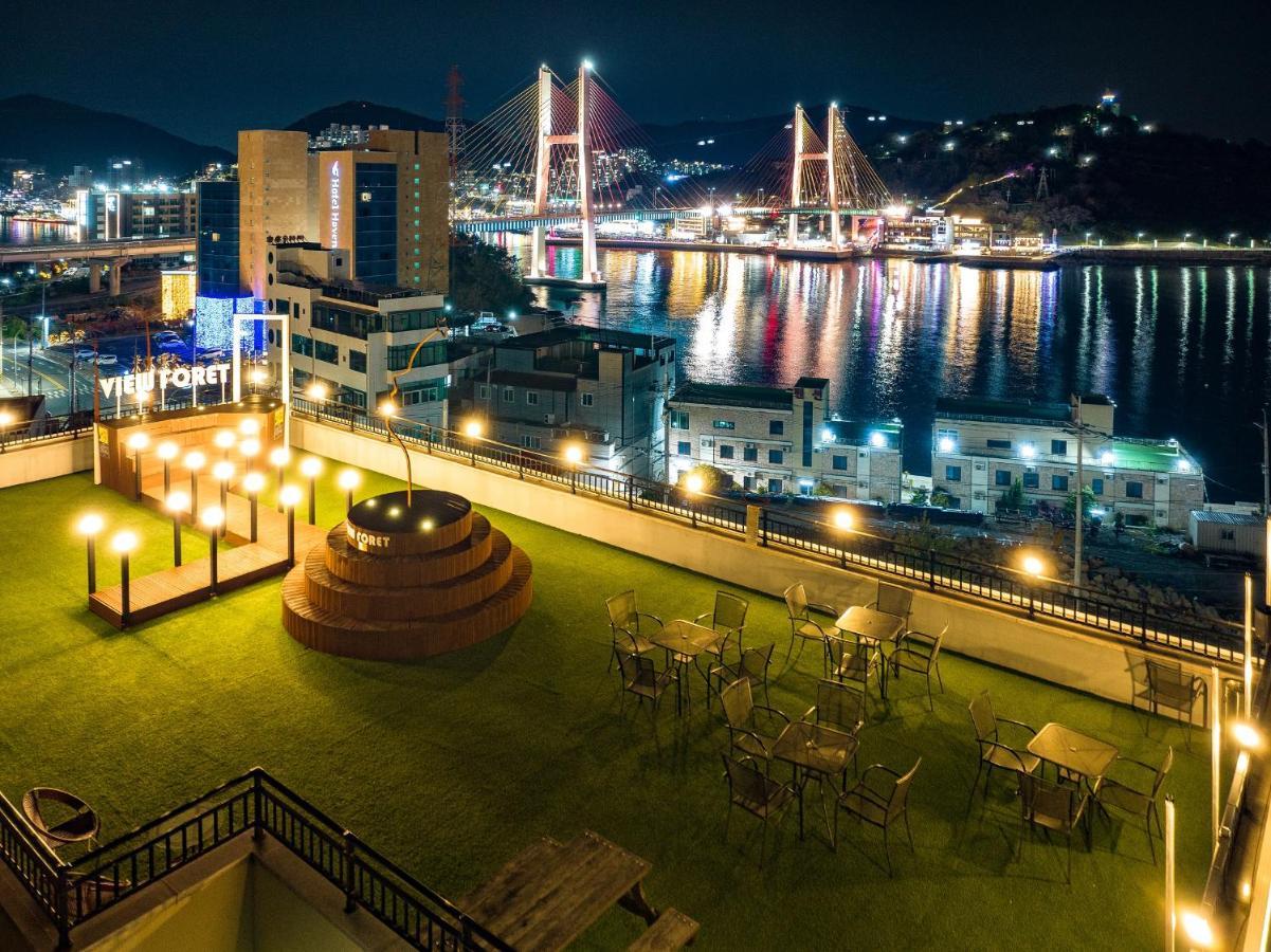 Yeosu View Foret Pension Exteriör bild