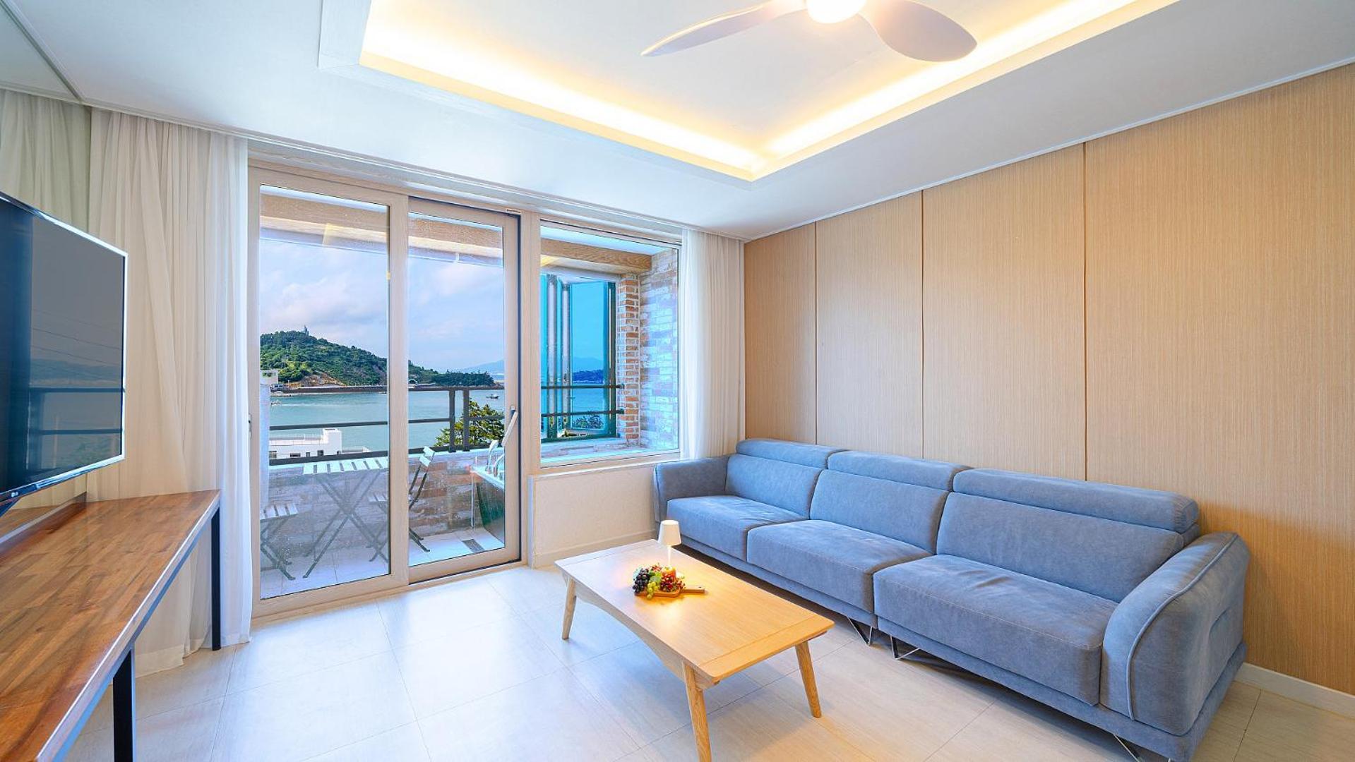 Yeosu View Foret Pension Exteriör bild